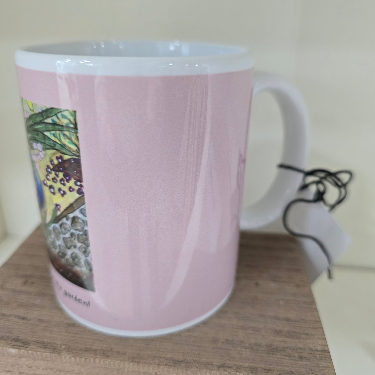 "There is A Peacock in my Garden" Mug