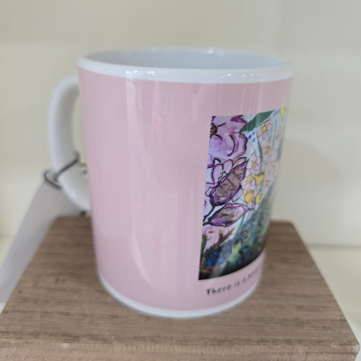 "There is A Peacock in my Garden" Mug