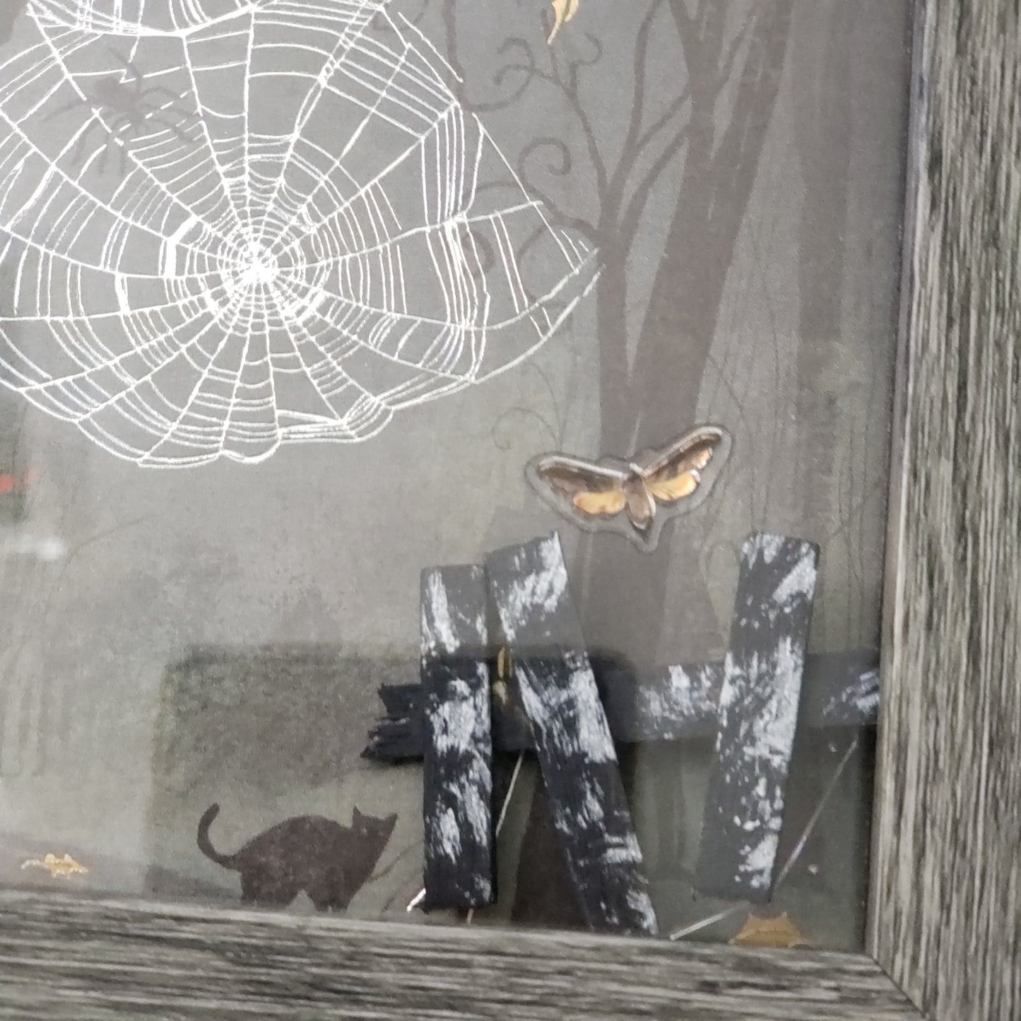 "Something's In The AIr" October/Halloween Diorama