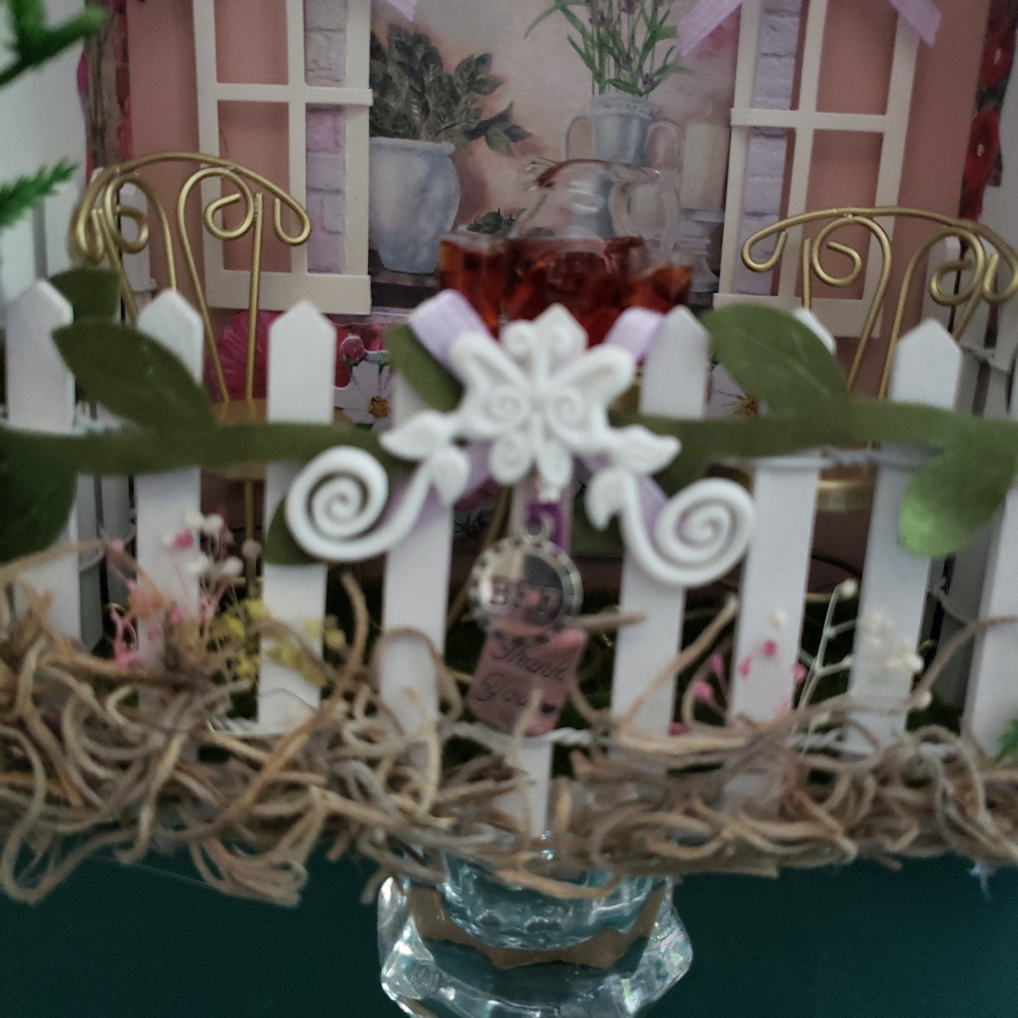 Afternoon in the Garden Shadow box