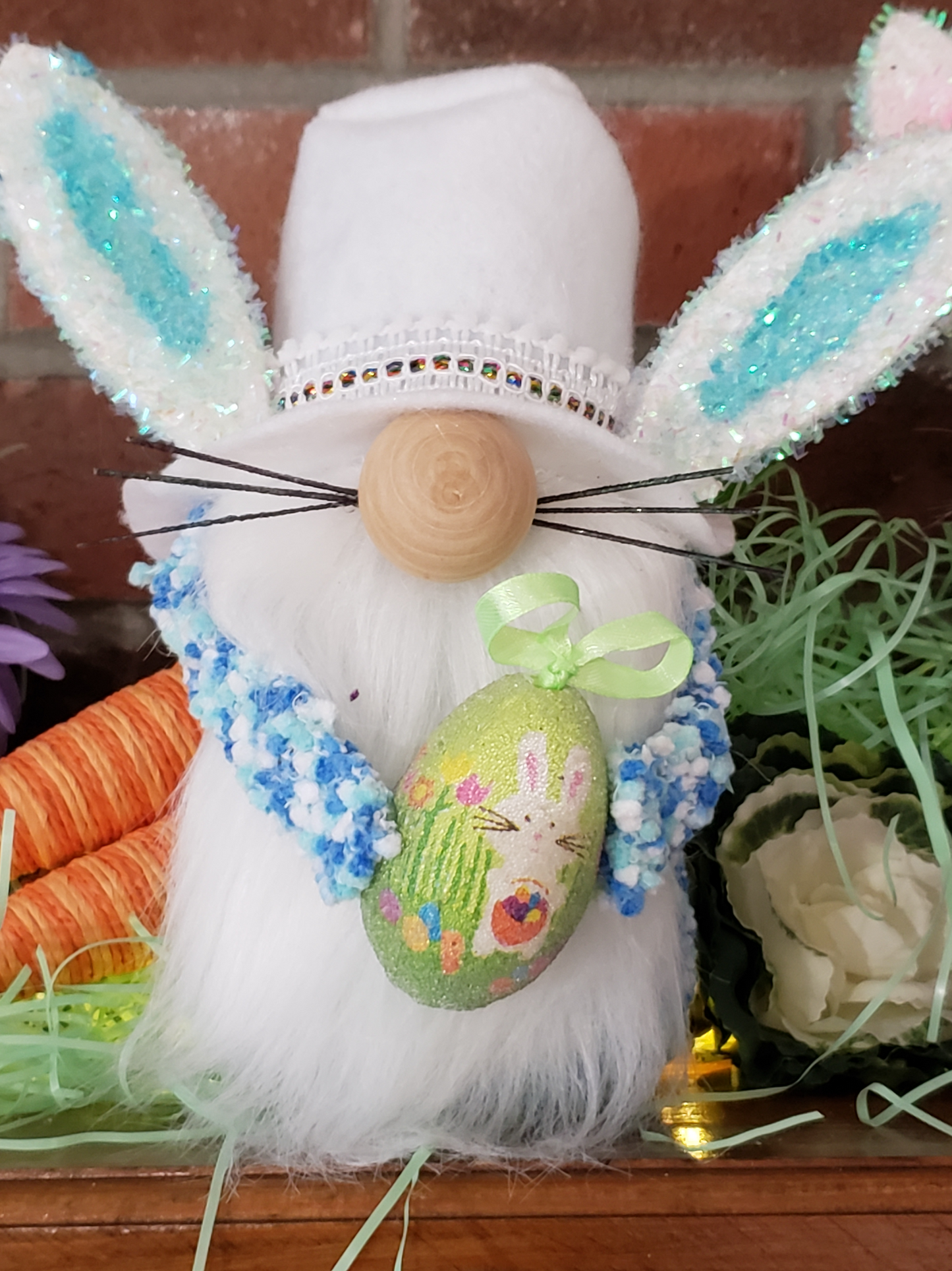 A Blue Bunny Gnome - "Molly"