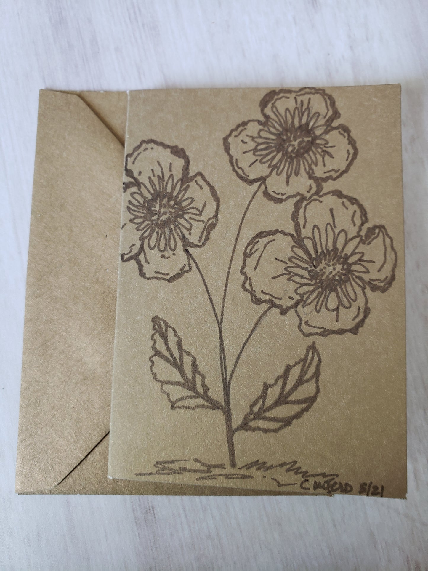Miniature Note cards - For Get Me Knot