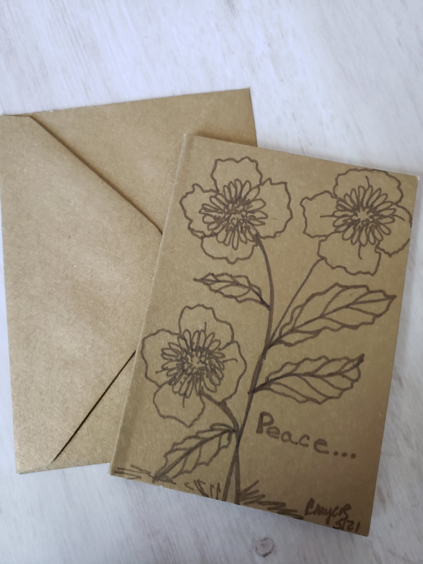 Miniature Note cards - For Get Me Knot
