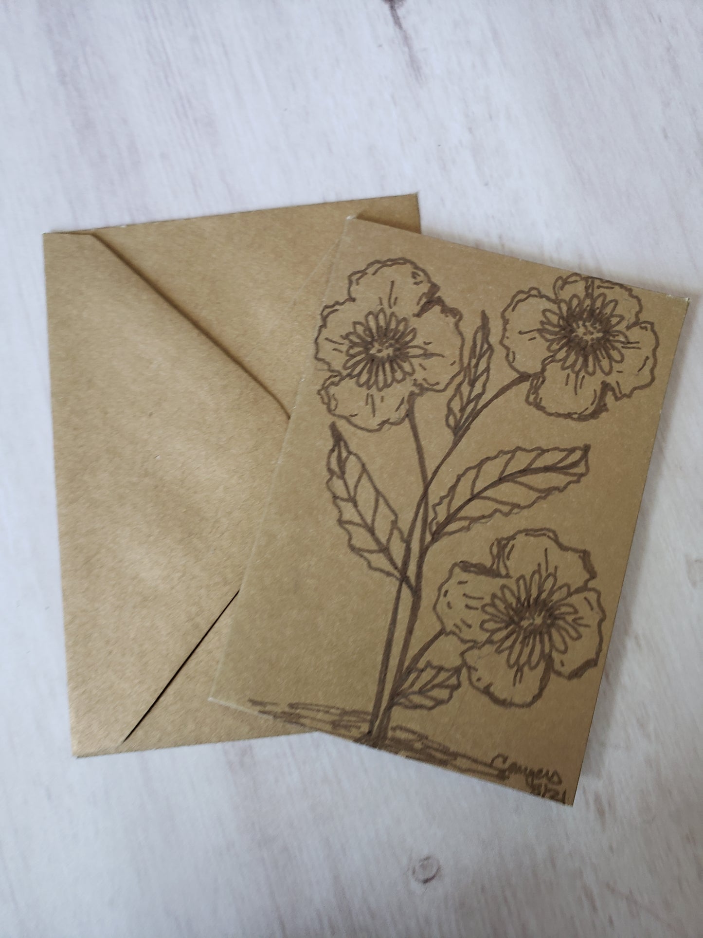 Miniature Note cards - For Get Me Knot