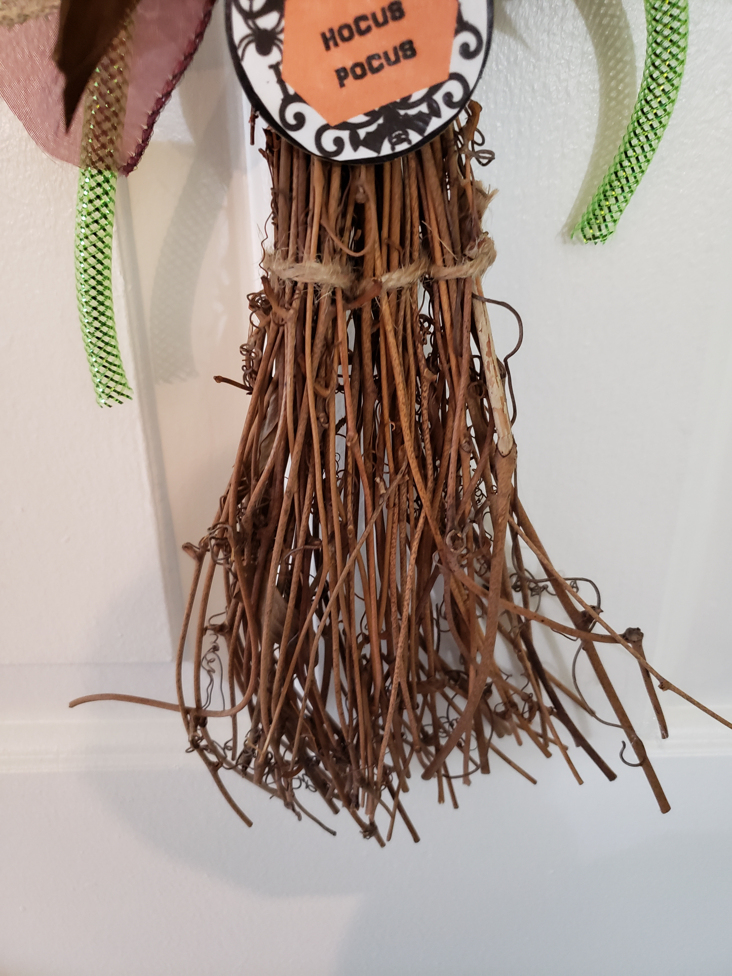 HOCUS POCUS Witches Broom Halloween Decoration