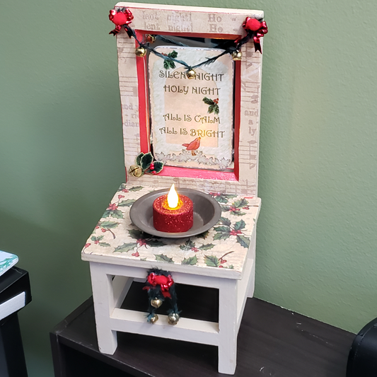 "Silent Night" Story Chair