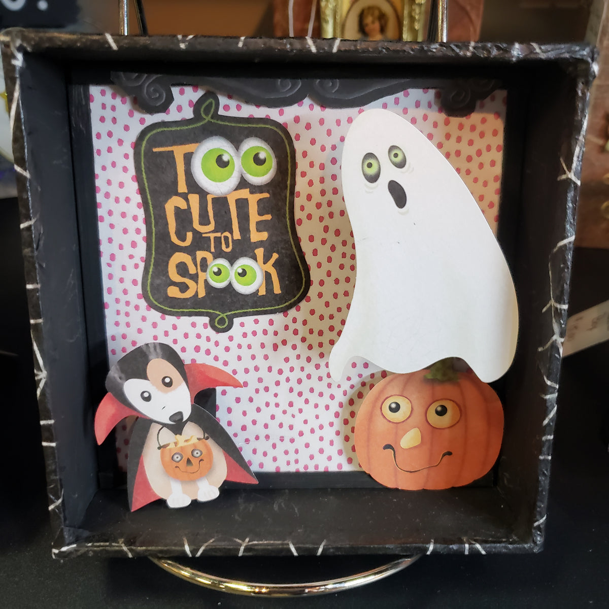 Cute Shadowboxes Halloween Shadow Box