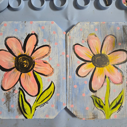 "Polka Dots and Petals"