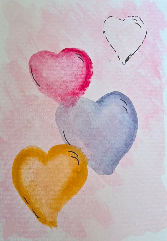 Monthly Watercolor Wednesday Workshop - Let's get to the heART of Watercolor