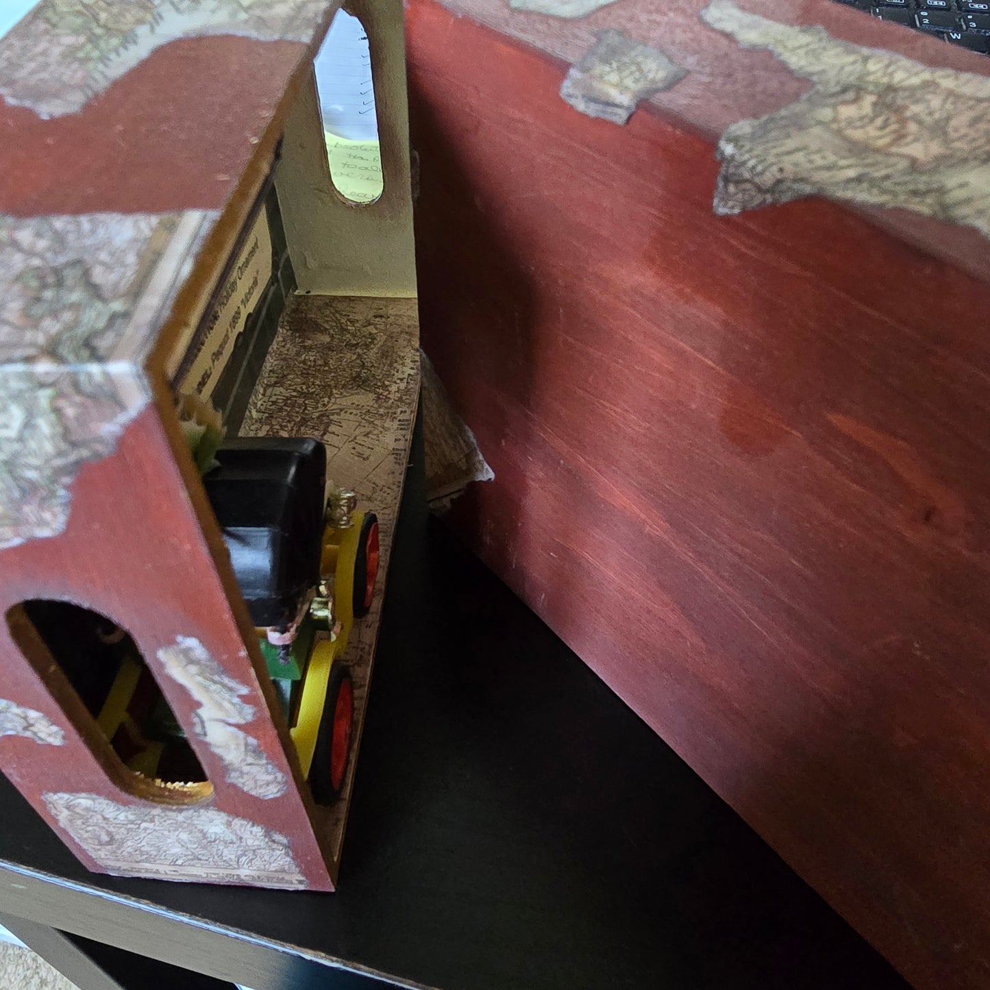 Vintage Collectible Car Shadow Boxes