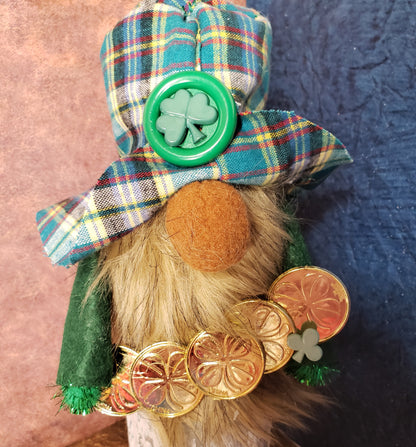 "I'm Feelin' Green" St. Patrick's Day Gnome