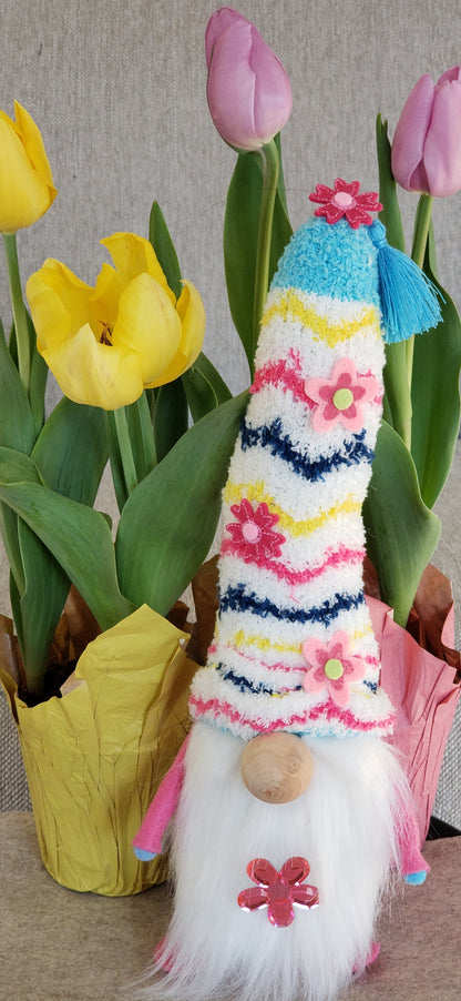 "Spring N. Tyme" Flowery Gnome