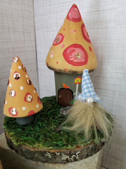 6 Piece Miniature Gnome Set