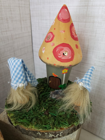 6 Piece Miniature Gnome Set