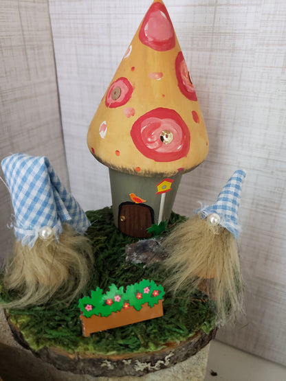 6 Piece Miniature Gnome Set