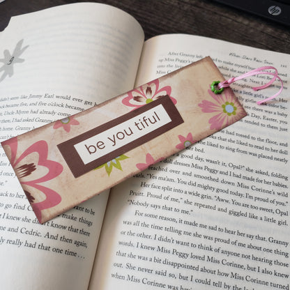 Vintage Style Floral Bookmarks - The "BEAUTIFUL" Set