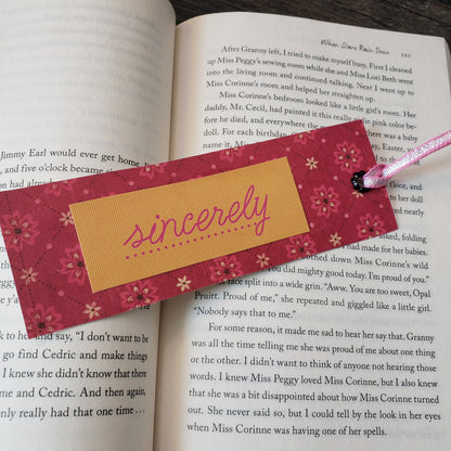 Vintage Style Floral Bookmarks - The "INSPIRATION" Set
