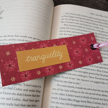 Vintage Style Floral Bookmarks - The "INSPIRATION" Set