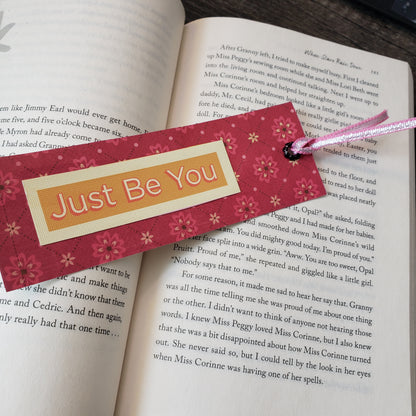Vintage Style Floral Bookmarks - The "INSPIRATION" Set