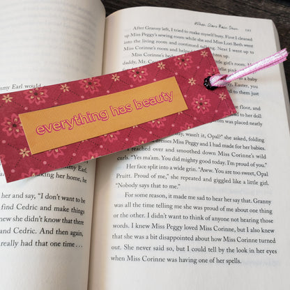 Vintage Style Floral Bookmarks - The "INSPIRATION" Set