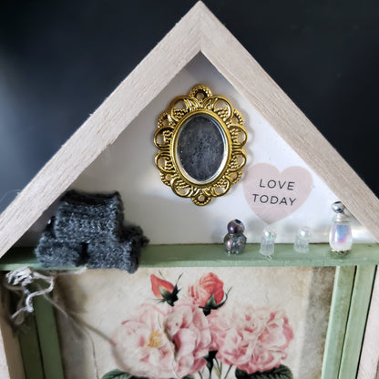 "Love Today" Inspirational Shadow Box