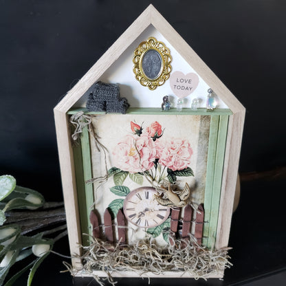 "Love Today" Inspirational Shadow Box