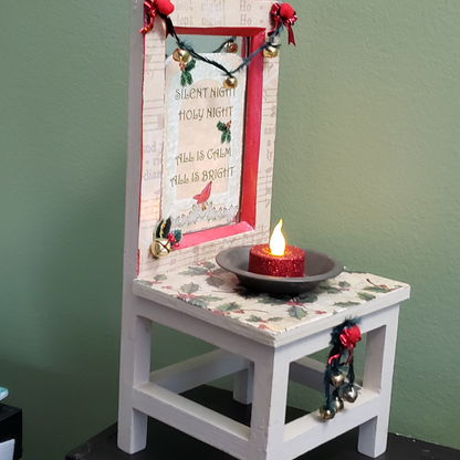 "Silent Night" Story Chair